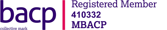 British Association for Counselling and Psychotherapy (BACP) logo, showing Lidia’s accreditation.