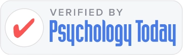 Psychology Today logo, indicating Lidia’s verified counselling profile.